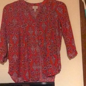 St. John’s bay light blouse